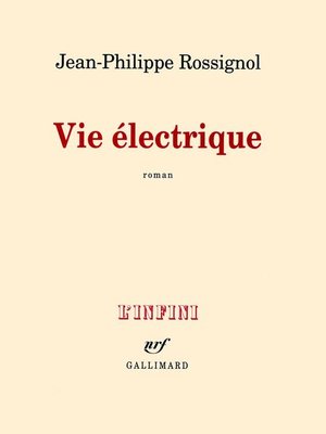 cover image of Vie électrique